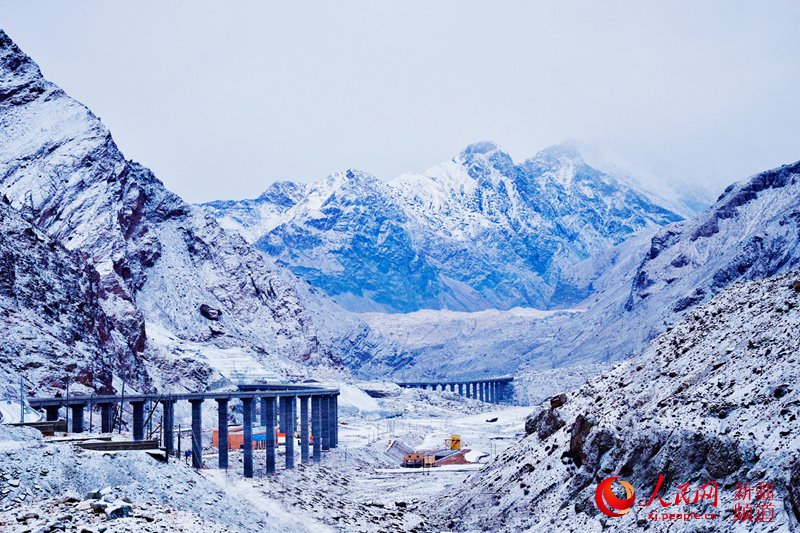 Fantastic winter scenery of northwest China’s Xinjiang