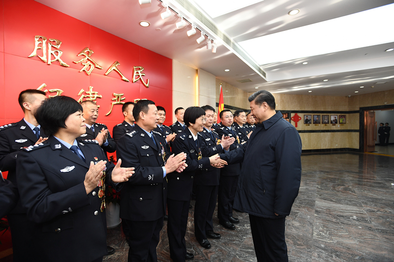 Xi sends Spring Festival greetings in Beijing inspection tour