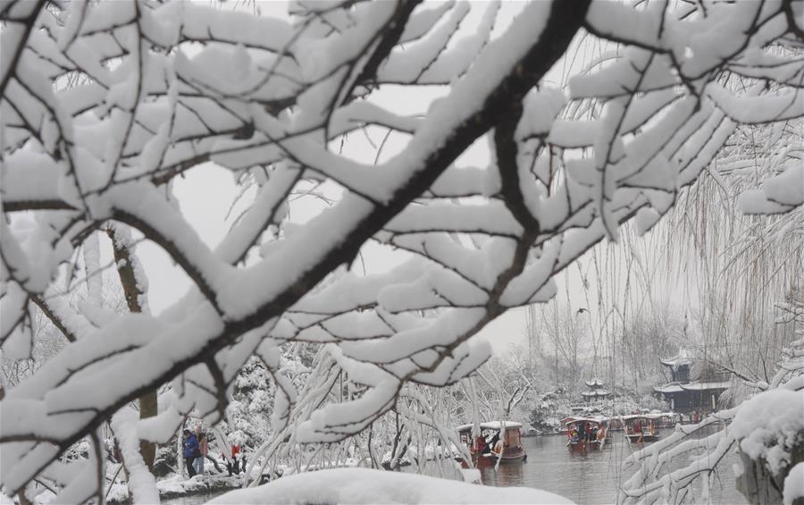 Snow scenery of tourism resorts across China