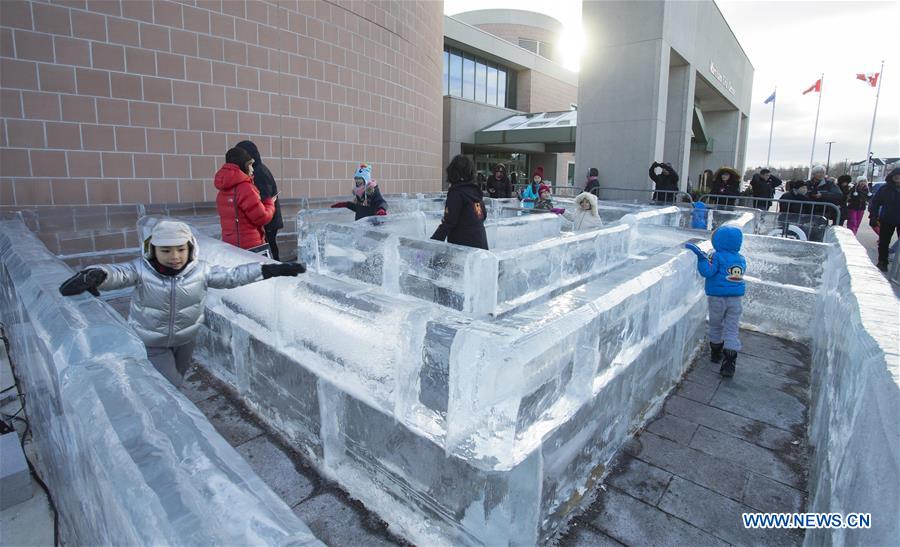 2019 Markham Ice and Snow Festival kicks off in Ontario, Canada