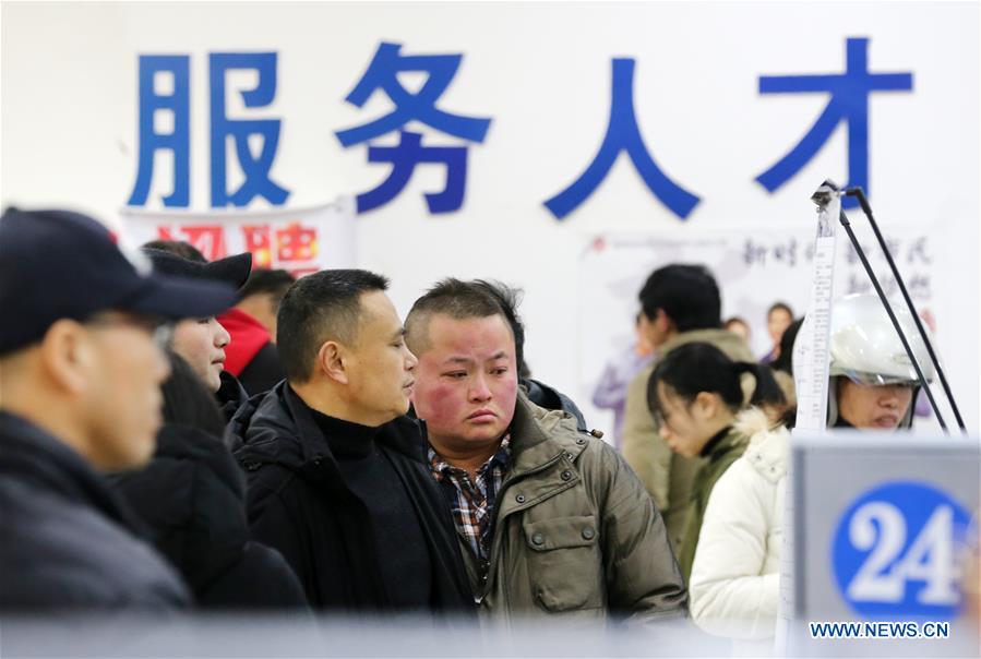 Job fairs held in China's multiple cities after Spring Festival