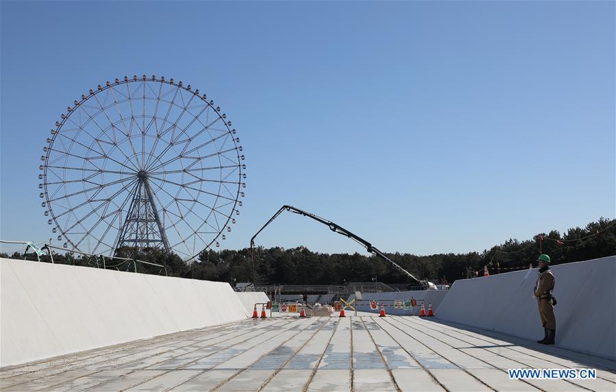 Tokyo 2020 Olympic Games venues under construction