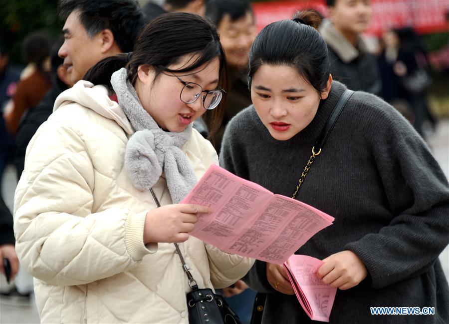 Job fairs held across China