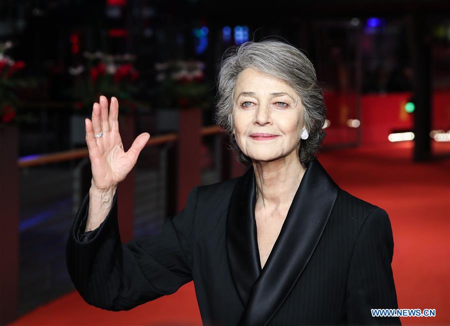 Charlotte Rampling wins Honorary Golden Bear prize for lifetime achievement at 69th Berlin Int'l Film Festival