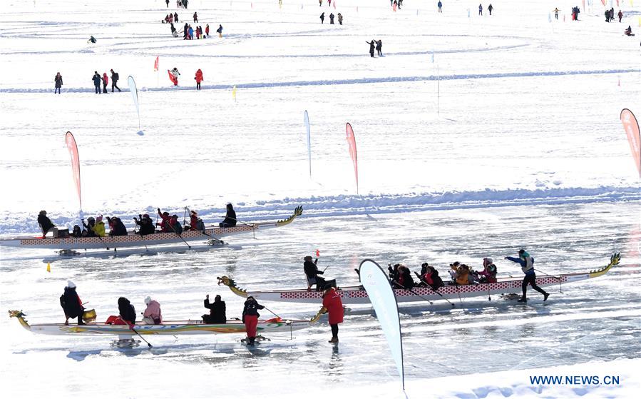 Tianchi scenic area attracts visitors in northwest China's Xinjiang