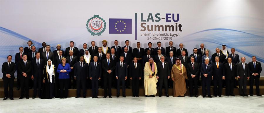 Arab, European leaders urge for joint efforts to face common challenges