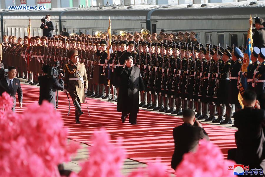 DPRK leader leaves Pyongyang for Hanoi for second DPRK-U.S. summit