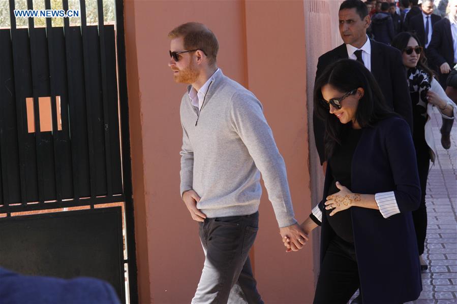 British Prince Harry supports girls' education in rural Morocco