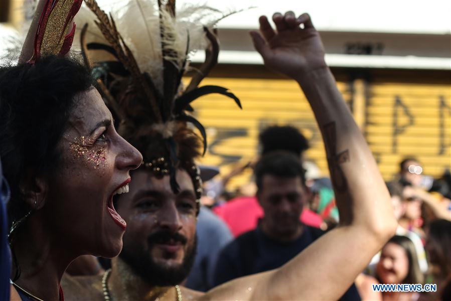 2019 carnival season kicks off in Sao Paulo, Brazil