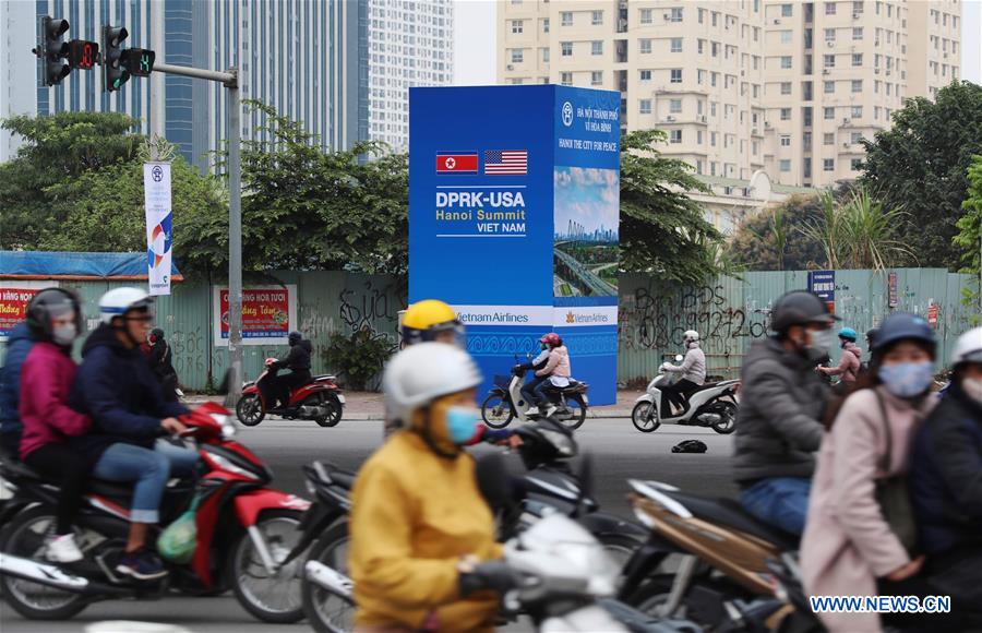 Feature: Hanoi gearing up for second Kim-Trump summit