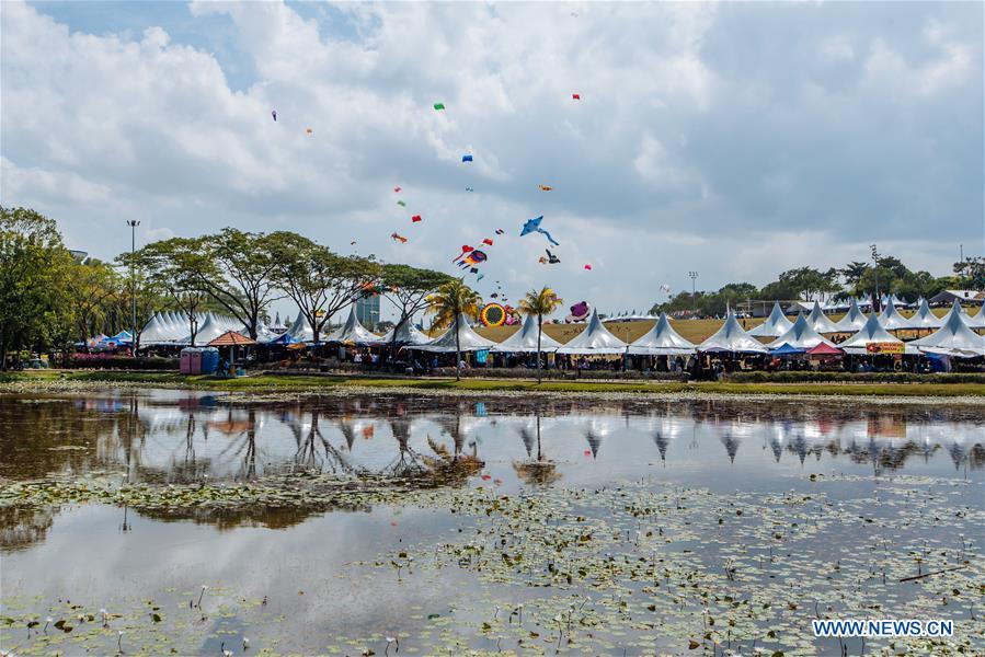 Annual international kite festival kicks off in Malaysia