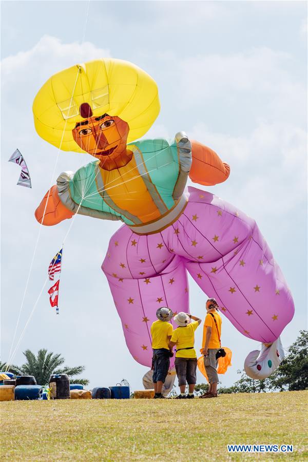 Annual international kite festival kicks off in Malaysia