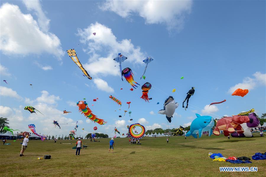 Annual international kite festival kicks off in Malaysia