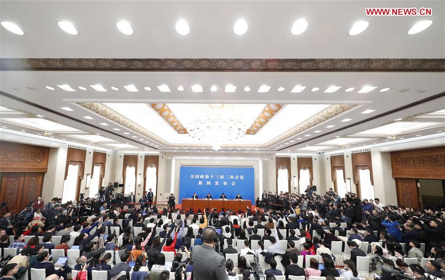China's top political advisory body holds press conference ahead of annual session