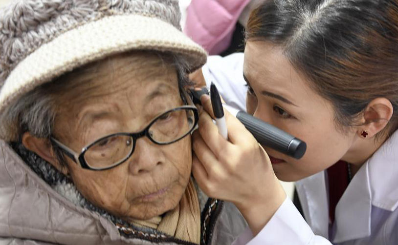 Charity event held for senior citizens on National Ear Care Day in Beijing