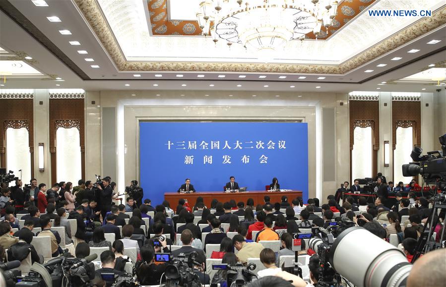 Press conference on agenda of session and work of NPC held in Beijing