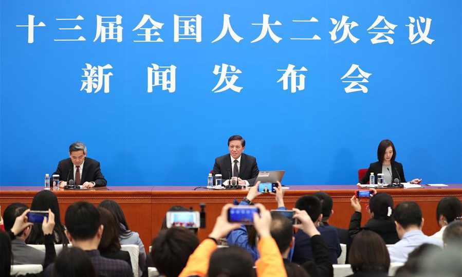 Press conference on agenda of session and work of NPC held in Beijing