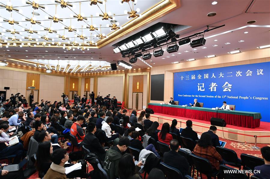 Press conference on country's battle against poverty held during NPC session