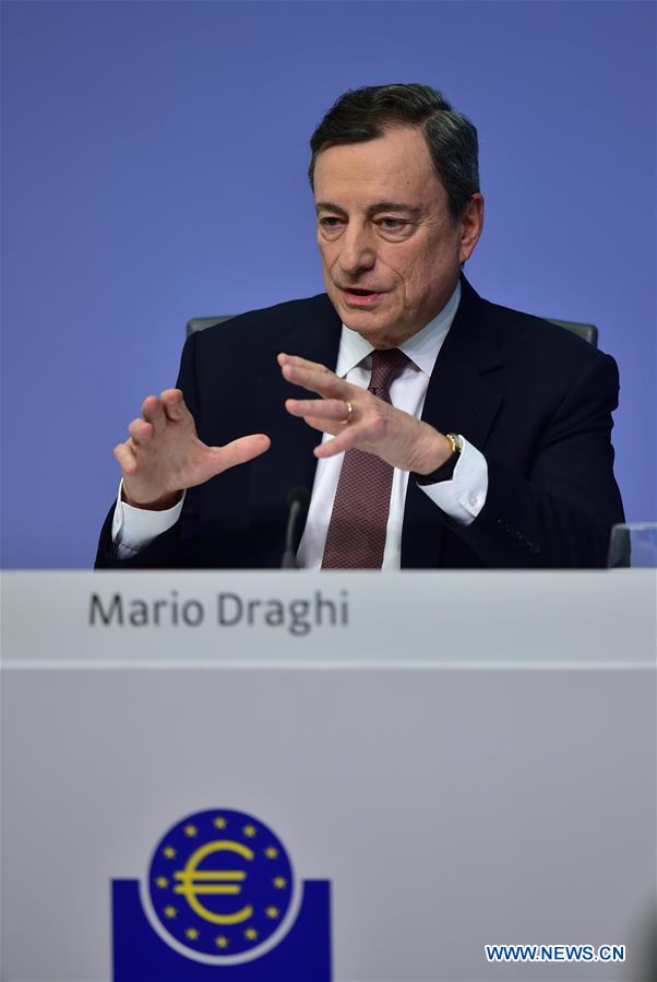 ECB to keep interest rates unchanged at least through end of 2019