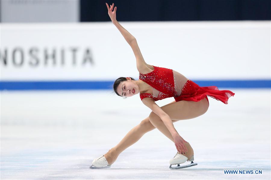 Junior ladies free skating competition of ISU World Junior Figure Skating Championships