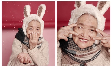Chinese granddaughter helps grandma celebrate “Girl’s Day” with fun-filled photoshoot