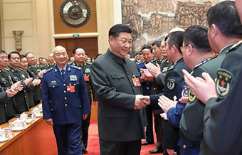 Xi stresses timely completion of military development goals