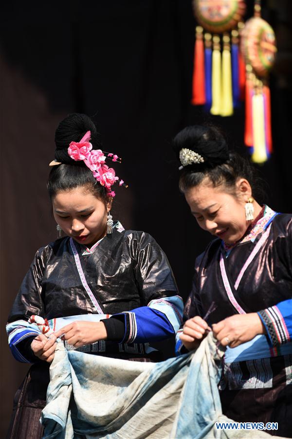 Cultural, creative project provides skill training for women in poverty in Guizhou, SW China
