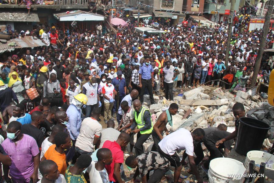 School building collapse in Nigeria kills at least 9, scores trapped
