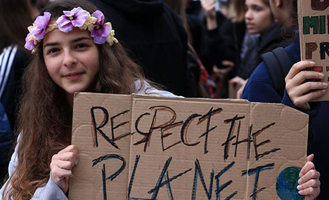 Students worldwide march for action on climate change