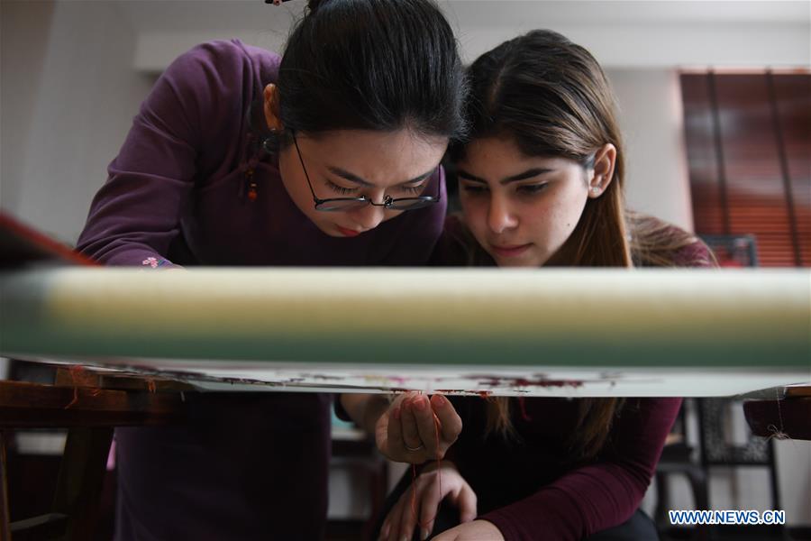 Pic story of Suzhou embroidery master