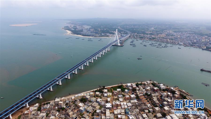 China’s first cross-sea bridge built over seismic faults opens to traffic