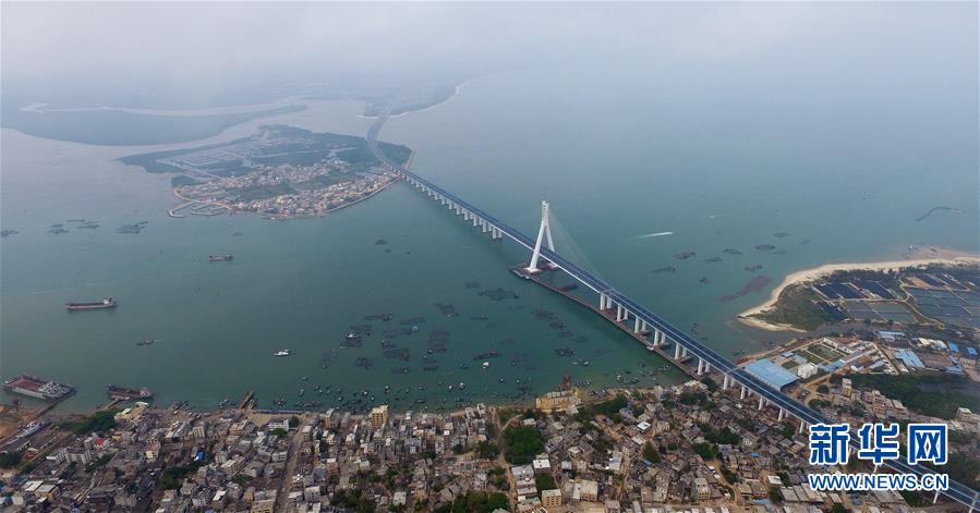 China’s first cross-sea bridge built over seismic faults opens to traffic