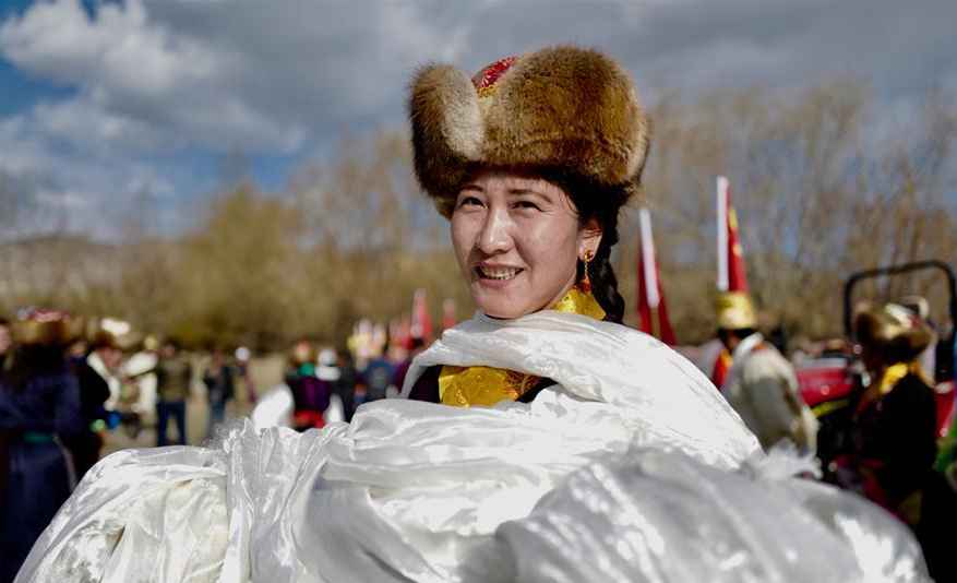 Ceremony marking start of spring plowing held in China's Tibet