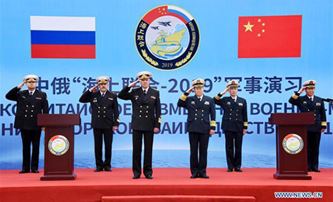 Sino-Russian "Joint Sea-2019" exercise kicks off