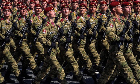 Rehearsal for Victory Day parade held in Moscow