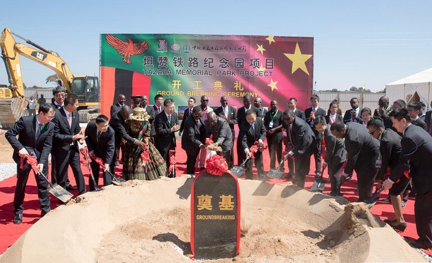 Zambia launches TAZARA memorial park to remember Chinese heroes