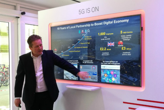 Huawei Unveils 5G UK Experience Tour
