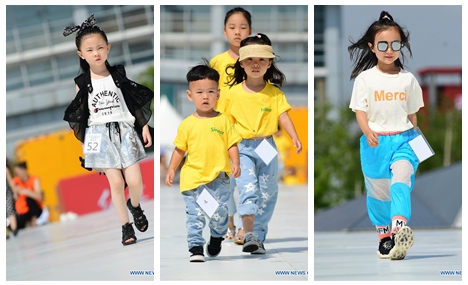 Model final contest for children held in Changchun, NE China's Jilin