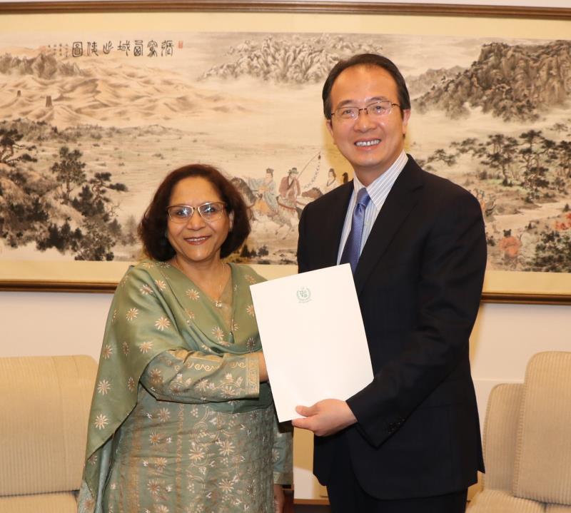 Ambassador-designate Of Pakistan Arrives In Beijing - People's Daily Online