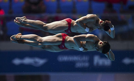 Seven gold in hands, China continues winning streak in diving