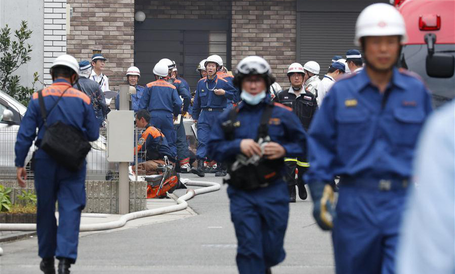33 confirmed dead, dozens suffer severe burns in animation studio fire in Japan's Kyoto