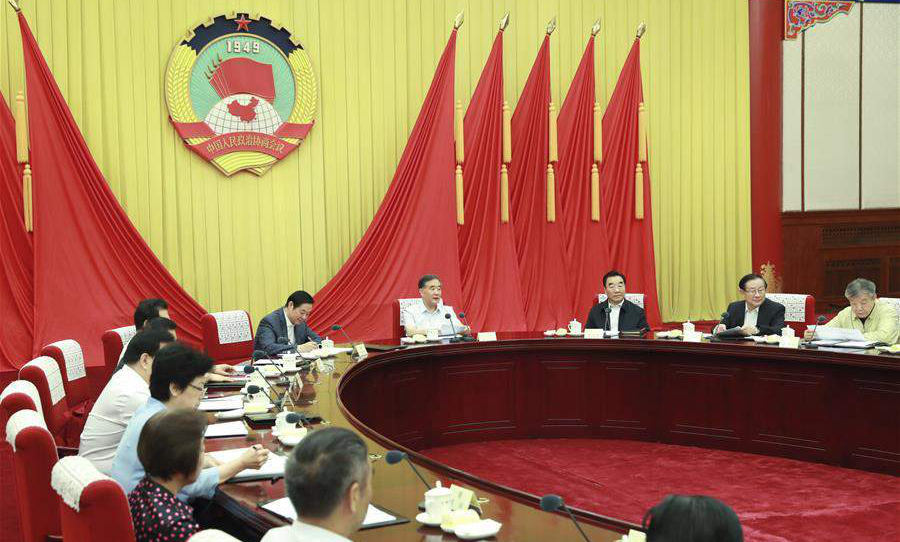 China's top political advisory body to convene in August