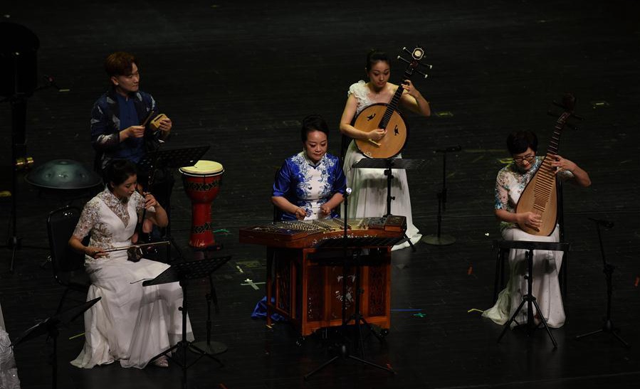 Traditional Chinese music concert held during Tsingtao Int'l Music Festival
