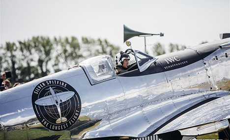 "Silver Spitfire - The Longest Flight" expedition launched in Britain