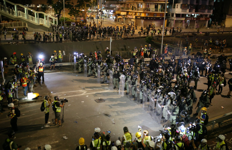 Hong Kong in the eyes of a reporter：HK Police face unfair comments but willing to hold on