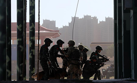 China, Kyrgyzstan conclude joint counter-terrorism drill