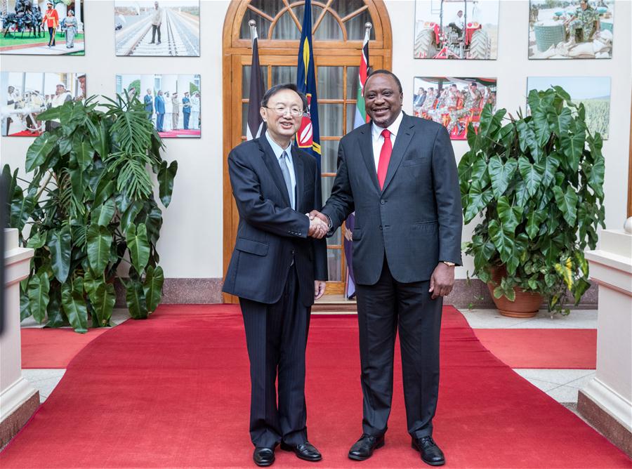 Xi's special envoy, Kenyan president meet on bilateral ties