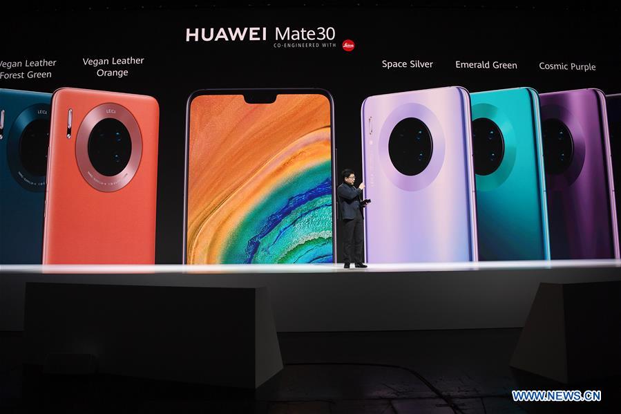 Huawei unveils flagship Mate 30 Series smartphone