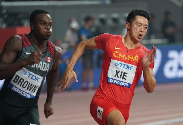 Chinese star sprinter Xie sets sight on Tokyo