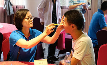 Chinese medical team to Morocco holds free clinic in Casablanca